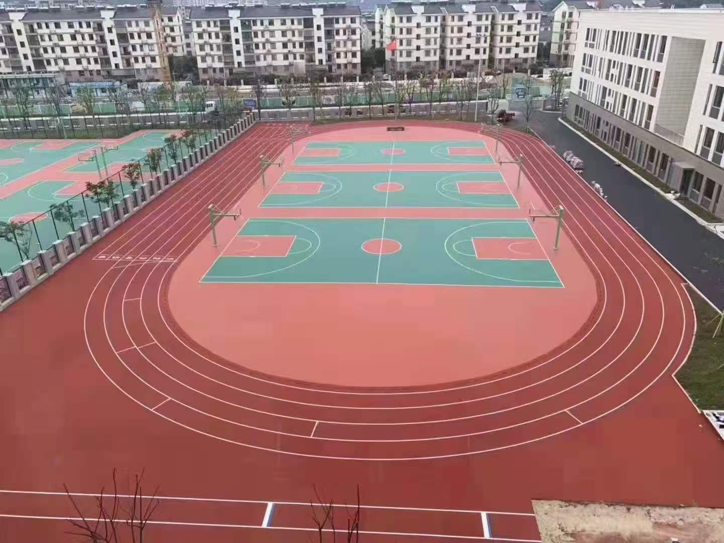 襄阳市混合型塑胶跑道篮球架 - 推荐